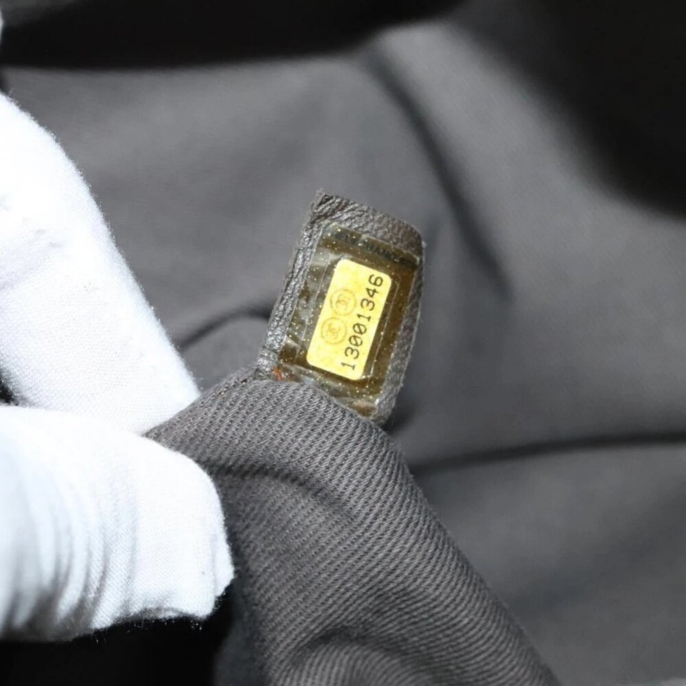 CHANEL Matelasse COCO Mark Hand Bag Patent leather Dark Brown - Picture 10 of 16